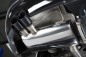 Preview: Cat Back Twin 80mm GT80 Black Ceramic Tip mit EG