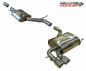 Preview: Cat Back Resonated Twin 76.2mm Jet