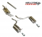 Preview: Cat Back Resonated Dual 90mm Jet Polished Trims