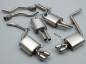 Preview: Cat Back System Twin GT80 mit EG