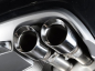 Preview: Cat Back Non Resonated (louder) Quad 100mm GT100 Polished