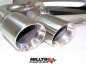 Preview: TURBO-BACK Inkl.200 CPI Motorsportkat Twin 80mm GT/Spezial
