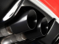 Preview: Cat Back Black Keramik Twin 90mm GT90 Resonated mit EG