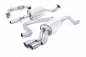 Preview: Turbo-back with Cat-Replacement Pipe Resonated Twin 80mm GT80 Brushed Titanium