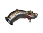 Preview: BMW 135 335i Single-Turbo Downpipe mit 200 Zeller Sportkat