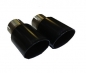 Preview: Cat Back Non Resonated Quad 100mm GT100 Black Tips Valve Sonic