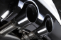 Preview: Cat Back R Style Race System 76mm Dual GT100 Black Tips