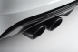 Preview: Cat Back Resonated Cerakote Black Velvet Oval Tips mit EG