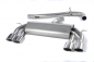 Preview: Cat-Back Non-Valved Race System Non Resonated Polished Oval Tips
