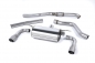 Preview: Cat Back Resonated Dual 90mm GT90 Titanium Tips mit EG