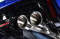 Preview: Cat Back Non Resonated RACE Quad GT100 100mm Brushed Titanium Tips