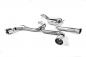 Preview: Cat Back 3-inch 'Race' System Polished GT-100 100mm Trims