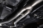 Preview: Cat Back Dual Outlet Non Resonated GT100 100mm Polished Trims