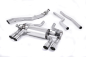 Preview: Cat Back with Polished Quad 90mm GT90 mit EG