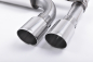 Preview: Cat Back with Polished Quad 90mm GT90 mit EG
