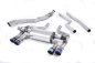 Preview: Cat Back with Brushed Titanium Quad 90mm GT90 Tips mit EG
