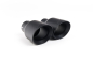 Preview: Cat Back Black Keramik Twin 90mm GT90 Resonated mit EG