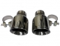 Preview: Cat Back RACE Non Resonated Polished Dual 90mm GT90 Tips