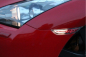Preview: ROT Front LED Seitenblinker Indikatoren mit DRL / Tagfahrlicht