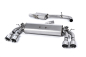 Preview: Cat Back Resonated Quad 100mm GT100 Polished Tips mit EG