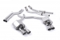 Preview: Cat Back Non Resonated Quad 100mm GT100 Titanium Tips Valve Sonic