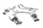Preview: Cat Back Resonated Quad 100mm GT100 Titanium Tips Valve Sonic