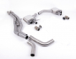 Preview: Front Pipe-Back System Non Resonated with Polished Oval Twin 80mm Trims mit EG (in Vorbereitung)