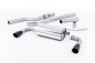 Preview: Cat Back RACE Non Resonated with Dual Outlet Jet 90mm Carbon Trims