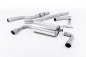 Preview: Cat Back RACE Non Resonated with Dual Outlet Burnt Titanium 90mm GT90 Trims