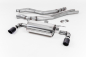 Preview: Cat Back ROAD Resonated Dual Jet 90mm Carbon Tips mit EG