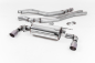 Preview: Cat Back RACE Non Resonated Brushed Titanum Dual 90mm GT90 Tips
