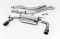 Preview: Cat Back ROAD Resonated Dual Jet 90mm Carbon Tips mit EG