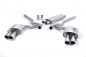 Preview: Quad Outlet Cat Back Resonated GT90 90mm Polished Trims