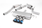 Preview: Cat Back Resonated with 3x GT100 100mm burnt Titanium Trims mit EG
