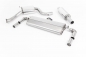 Preview: Cat Back Resonated Quad Polished GT80 Tips mit EG