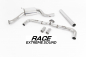 Preview: Cat Back Race Non-Resonated 100mm GT100 Brushed Titanium Trims