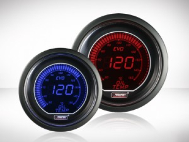 Öltemperatur Rot/ Blau, Grün/Weiß EVO Serie 52mm