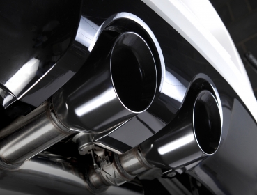 Cat-Back Non Resonated Dual 100mm Black Ceramic mit Klappensteuerung
