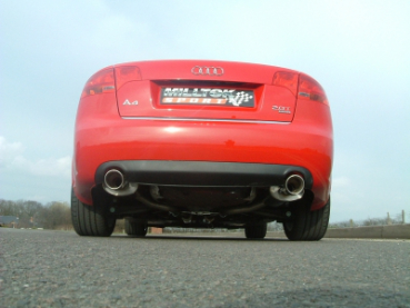 Cat Back Resonated Dual 90mm Jet / Manuell