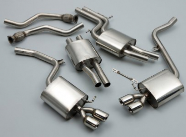 Cat Back Twin 80mm GT80 Race Version