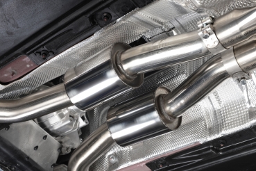 Cat Back OE Tailpipes Non Resonated