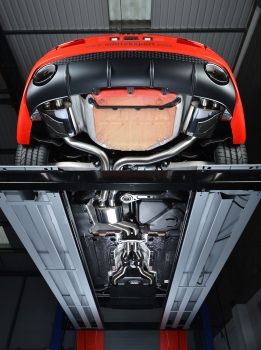 Cat Back OE Tailpipes Resonated mit EG