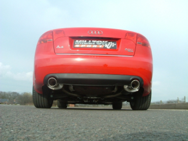 Cat Back Resonated Dual 100mm GT / Tiptronic