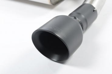 Cat Back Resonated Black Cerakote Dual 100mm GT100 mit EG