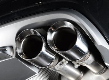 Cat Back Resonated Quad 100mm GT100 Polished Tips Valve Sonic