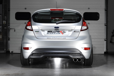 Turbo-back with Cat-Replacement Pipe Non Resonated Twin 80mm GT80 Polished