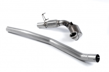 Large Bore Downpipe and Hi-Flow Sports Cat mit EG to Milltek Cat Back