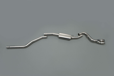 Cat Back Twin 76,2mm Polished Special