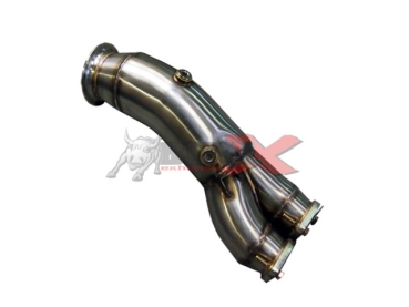 BMW 135 335i Single-Turbo Downpipe mit 200 Zeller Sportkat