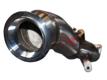 BMW 135 335i Single-Turbo Downpipe mit 200 Zeller Sportkat